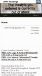 Mobile Screenshot of jeffsreadings.com